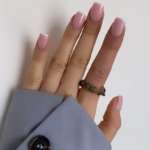 pierścionek elastyczny z turmalinu